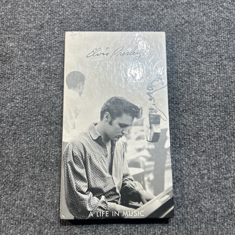 Elvis Presley Platinum A Life In Music 4 CD Dvd Set RCA Rock N Roll Complete Set